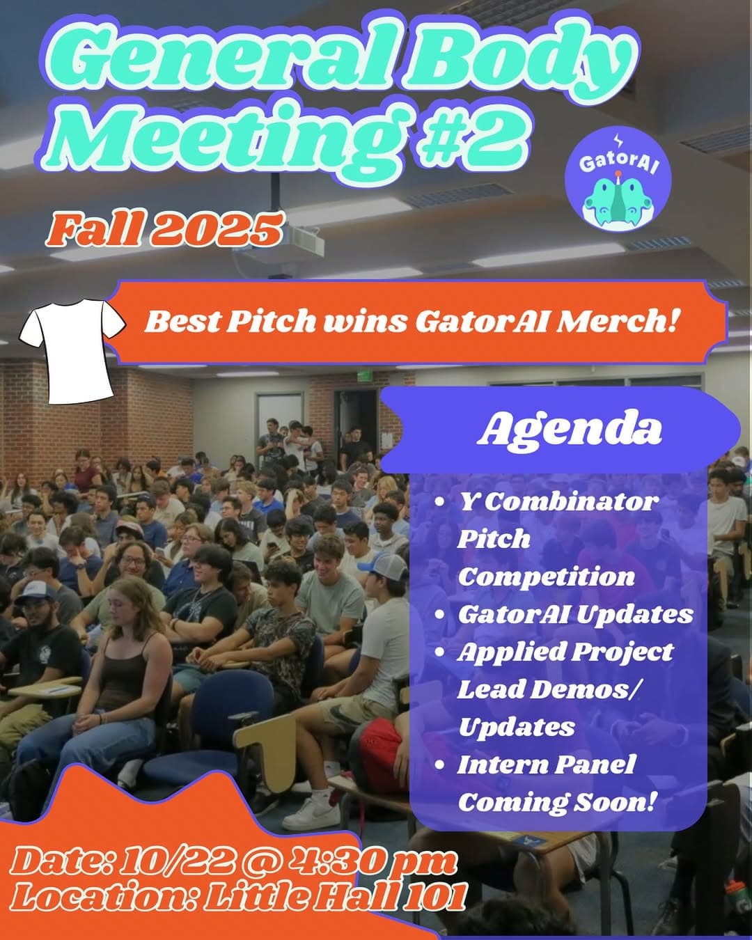 General Body Meeting 2 - 10/22/2025