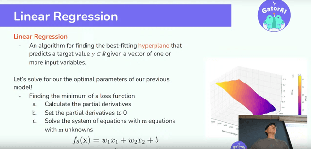 AL/ML Lecture #2 : Linear Regression image